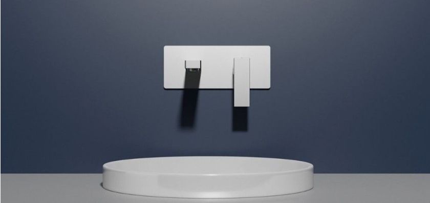 Modern Bathroom Design Idea: Open-Plan Layout