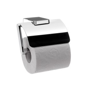 Trend 0200.001.02 Toilet Paper Holder with Cover in Polished Chrome