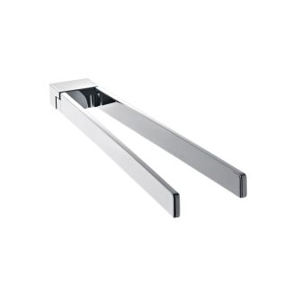 Art 1650.001.43 Double Swivel Towel Bar in Polished Chrome, 16.9"