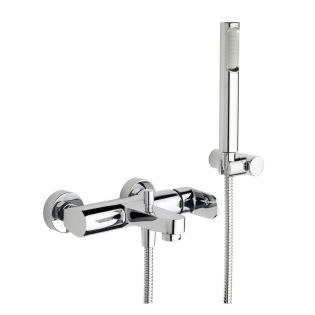 Candy CA 023 Shower System in Polished Chrome, Includes Hand Shower and Rough-in Valve