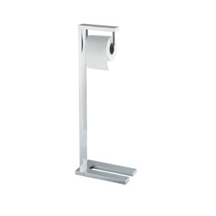 Demetra 1902 Freestanding Toilet Paper Holder in Polished Chrome
