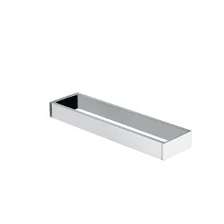 Demetra 1914 Lateral Fixed Double Towel Bar in Polished Chrome, 14.7"