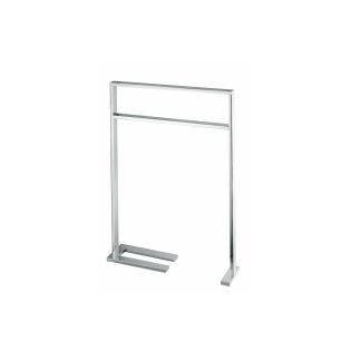 Demetra 1919 Freestanding Towel Rack in Polished Chrome