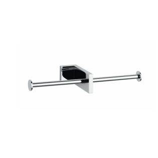 Demetra 1942 Double Toilet Paper Holder in Polished Chrome