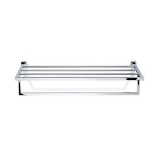 DW CO KHT Towel Rack with Integrated Towel Bar in Polished Chrome, 23.6"