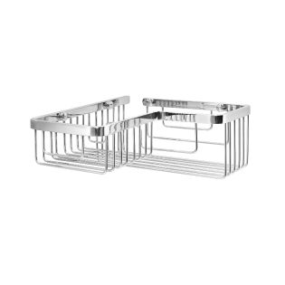 Filo 50013 Corner Shower Basket in Polished Chrome