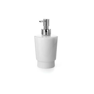 Napie 53022 Freestanding Soap Dispenser, Polished Chrome Pump