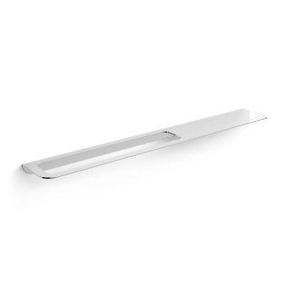 Roersa 5169.32 Wall Mounted Bathroom Shelf, Brushed Stainless Steel, 31.5"