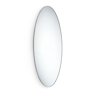 Speci 56301 Oval Bathroom Wall Mirror, Reversible, 17.3" x 39.4"