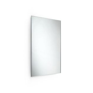 Speci 5631 Rectangular Bathroom Wall Mirror, Stainless Steel Frame, 19.7" x 27.6"