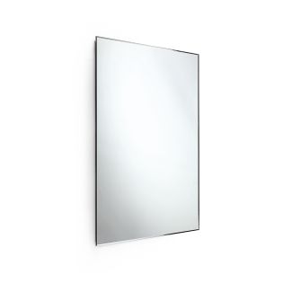 Speci 56314 Rectangular Beveled Edge Bathroom Wall Mirror, Reversible, 17.7" x 25.2"