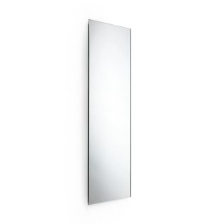 Speci 5653.29 Rectangular Bathroom Wall Mirror, Stainless Steel Frame, 12.6" x 39.4"
