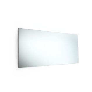 Speci 5656 Rectangular Bathroom Wall Mirror, Stainless Steel Frame, 39.4" x 17.3"