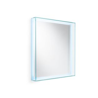 Speci 5682 Rectangular LED Lighted Bathroom Wall Mirror, Glass Frame, 27.6" x 31.5"