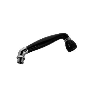 ZDOC 011 Hand Shower in Black and Polished Chrome