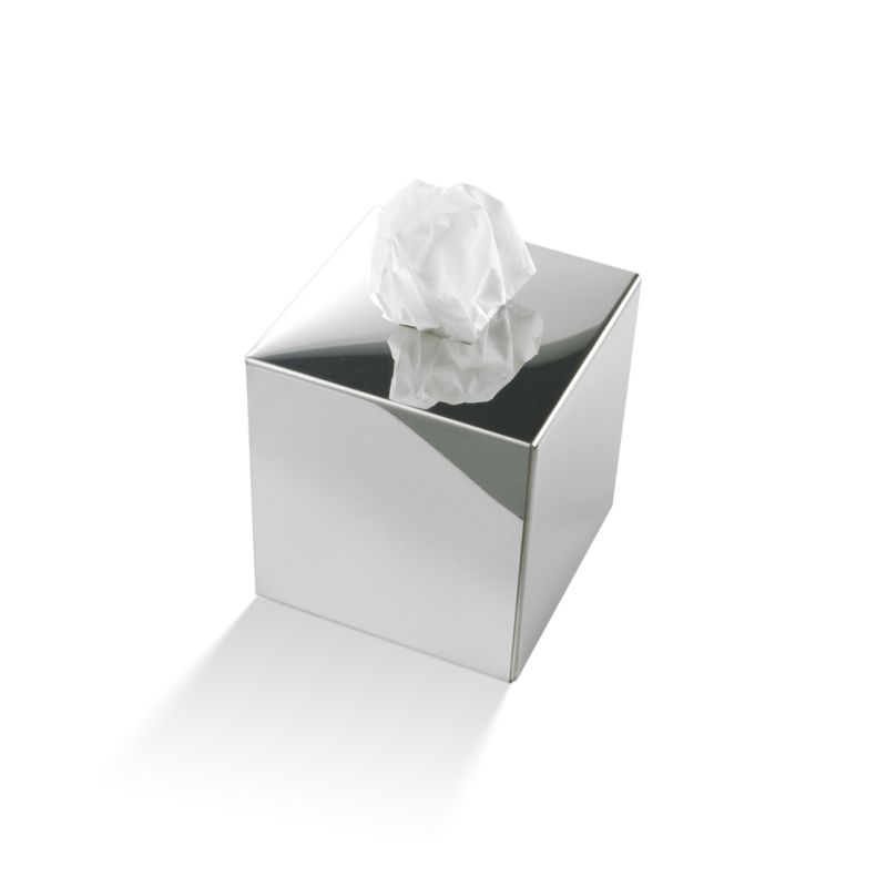 DW KB 93 Tissue Box in Polished Stainless Steel | Modo Bath