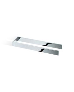 DW Short SD Double Towel Bar in Polished Chrome, 12.2"