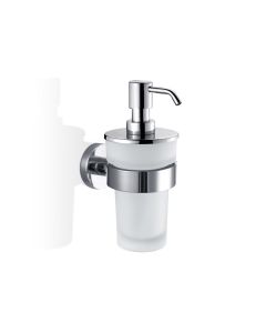 DW BA WSP Wall Mounted Soap Dispenser with Polished Chrome Holder and Pump