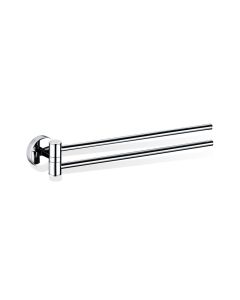 DW BA HTH2 Double Swivel Towel Bar in Polished Chrome, 15.8"