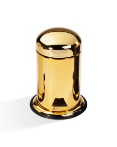 DW TE 30 Bathroom Wastebasket in Gold