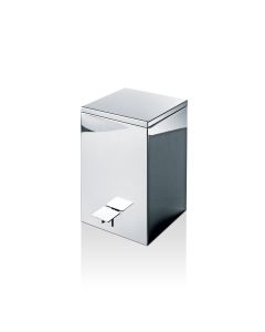 DW TE 70 Bathroom Wastebasket in Polished Stainless Steel