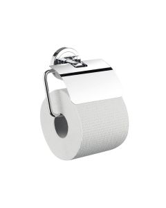 Polo 0700.001.00 Toilet Paper Holder with Cover in Polished Chrome
