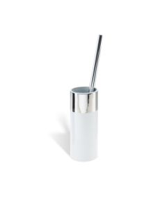 DW WCG S Freestanding Toilet Brush Holder, Ceramic Holder