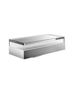 Liaison 1821.001.04 Wall Mounted Bathroom Shelf and Soap Dispenser in Polished Chrome