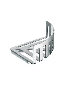 System 3545.001.33 Corner Shower Basket in Polished Chrome