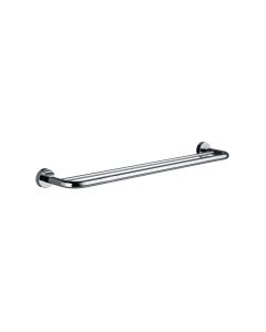 Rondo2 4561.001 Double Towel Bar in Polished Chrome