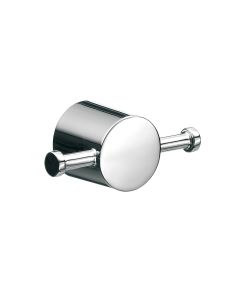 Rondo2 4575.001.02 Double Bathroom Towel Hook in Polished Chrome