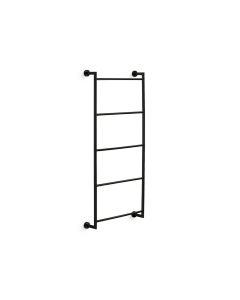Baketo 5233 Vertical Towel Rack in Matte Black