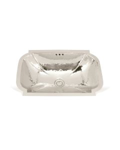 Regent 9040 Undermount Metal Bathroom Sink, 18.5"