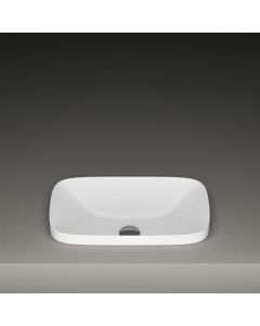 Alveo 55.34 Rectangular Ceramic Drop-in Bathroom Sink, 21.7"