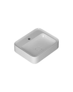 Cameo 60.50 Rectangular Ceramic Vessel or Wall Mounted Bathroom Sink, 23.6"