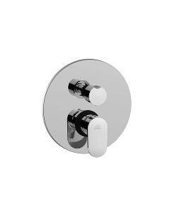 Candy CA 019 Concealed Three Outlet Shower Faucet in Polished Chrome, Includes Rough-in Valve and Trim
