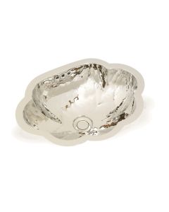 Coquille 3027 Metal Undermount Bathroom Sink, 15.3"