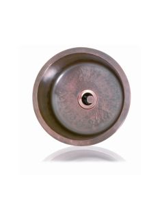 Cottage 961.30 Round Metal Undermount Bathroom Sink, 11.8"