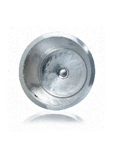 Cottage 961.35 Round Metal Undermount Bathroom Sink, 13.8"