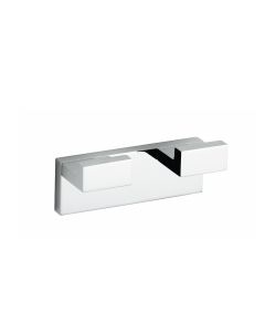 Demetra 1961 Double Bathroom Towel Hook in Polished Chrome