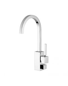 Domino 184 Single Hole Kitchen Faucet in Polished Chrome