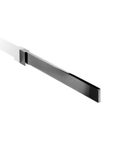 DW BK HTH1 Lateral Towel Bar in Polished Chrome, 16.0"