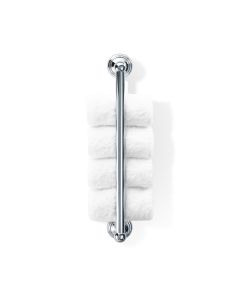DW CL GTH Vertical Towel Bar in Polished Chrome, 18.1"