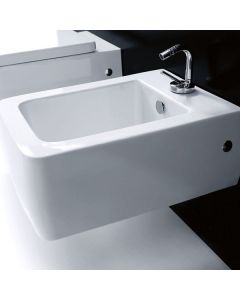 WS Bath Collections Ego 3225 Wall Mounted Ceramic Bidet