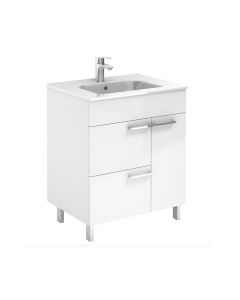 Elegance 80 Freestanding Bathroom Vanity, Includes Integrated Ceramic Sink, 31.5"