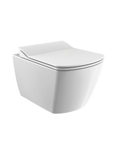 WS Bath Collections Elegant EG321 Wall Mounted Ceramic Toilet