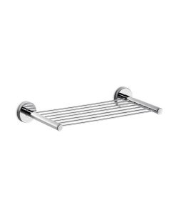 Gealuna A1051A Wall Mounted Bathroom Shelf, Polished Chrome, 13.8"