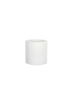 Glam 1655 Ceramic White Vase
