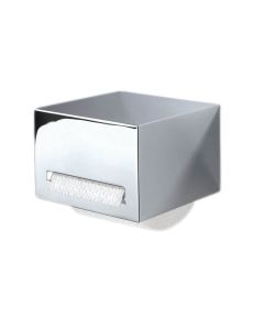 Harmony 201 Toilet Paper Holder with Cover in Polished Chrome