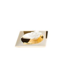 Harmony 405 Freestanding Soap Dish in Gold